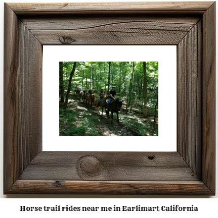 horse trail rides near me in Earlimart, California